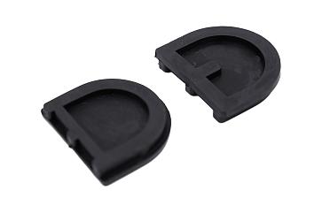 Комплект резинок под стекло 8 мм (4+4 мм), для стеклодержателей k038, k039, k218 купить в Новосибирске