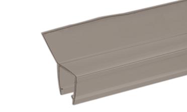 Уплотнитель для стекла 8 мм, полупрозрачный черный, 135°, стекло-стекло 2200 мм t203-2 BL купить в Новосибирске