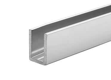 Профиль для душевых перегородок алюминиевый опорный купить в Новосибирске