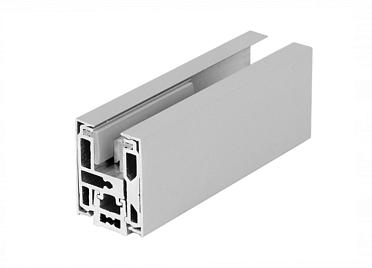 Алюминиевый профиль для стеклянных перегородок купить в Новосибирске