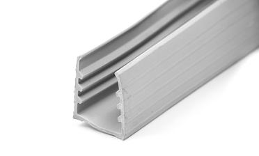 Уплотнитель в поручень с пазом 27х30 для стекла 10+10мм, EPDM СЕРЫЙ Фk308-G купить в Новосибирске