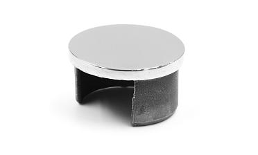 Заглушка для поручня с пазом Ø42.4 мм, 5х34 мм полированная (AISI 304) k099-3  купить в Новосибирске