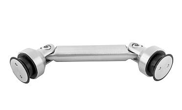 Крепление стекло-стекло, штанга 103 мм, под зенковку tt202-103 SSS купить в Новосибирске