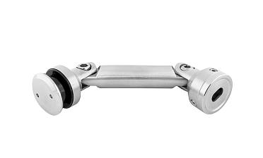 Крепление стекло-стена, штанга 82 мм, без зенковки tt201-82А SSS купить в Новосибирске