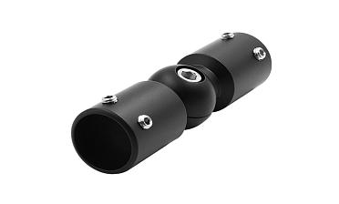  Соединитель трубы 19 мм шарнирный, цинк, черный t915 BZn купить в Новосибирске