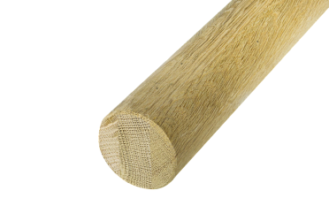 Поручень деревянный из Дуба Ø49 мм 2,0 м Эконом Ф-1670 купить в Новосибирске