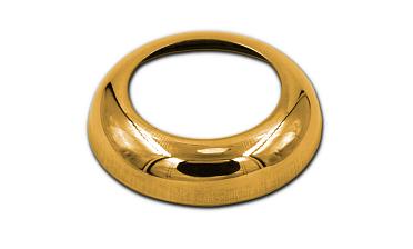 Низ стойки малый Ø38.1 мм, S=0.4 мм, Ø60 мм, полированный, золото k015-88 купить в Новосибирске