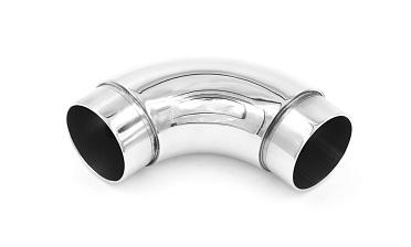 Отвод под Ø38.1 мм, литой, полированный, (AISI 304) k059 купить в Новосибирске