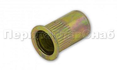 Заклепка латунь с внутр. резьбой М8, потай k478-2 купить в Новосибирске