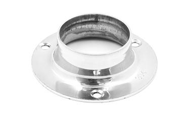 Фланец штампованный, полированный для Ø50.8 мм, толщина 2 мм (AISI 304) k532 купить в Новосибирске