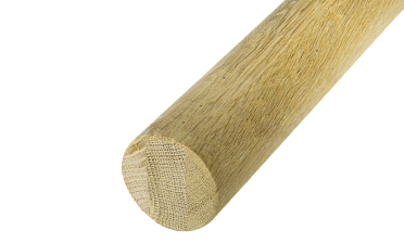 Поручень деревянный из Дуба Ø50 мм 3,0 м Эконом Ф-1671 купить в Новосибирске