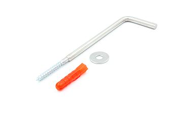 Пристенок с саморезом (симбиоз) 12х200, (AISI 304) Фk286-200 купить в Новосибирске