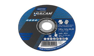 Отрезной круг 125х22х1 Нортон Вулкан Ф-0143 купить в Новосибирске