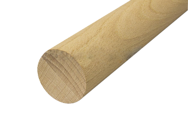 Поручень деревянный из Бука Ø50мм -  2,0 м Премиум Ф-1612 купить в Новосибирске