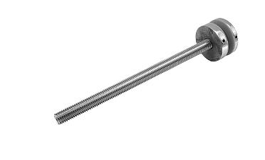 Точечный держатель для стекла, полированный, точеный, d=44 мм, шпилька M12 (AISI 304) k177 купить в Новосибирске