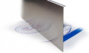 Накладка на профиль 601 (тыльная/лицевая), AISI 304 шлифованная k601-09 купить в Новосибирске