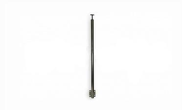 Готовая стойка Ø38,1 мм, с боковым крепежом и наконечником, высота 1150 мм, полированная (AISI 304) k704 купить в Новосибирске