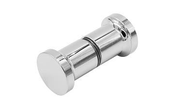 Дверная ручка «кноб», для душа алюминий-хром, полированная t695 ALPC купить в Новосибирске