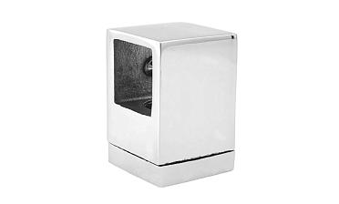 Ригеледержатель под квадратный ригель 15х15 мм, полированный, (AISI 304) k266-3 купить в Новосибирске