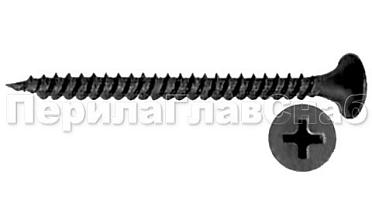 Саморез 3,5х41 д/гипсокартона черн. М-4026 купить в Новосибирске