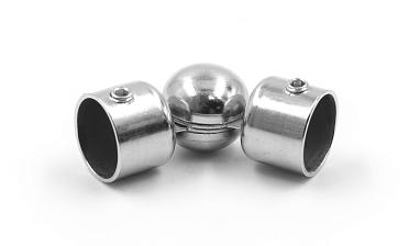 Поворот шаровый ригеля 16 мм, штампованный (AISI 304) k252 купить в Новосибирске