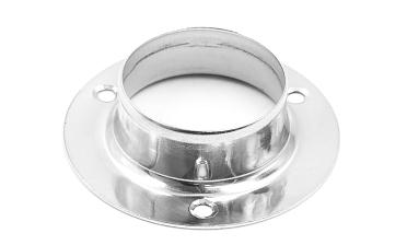 Фланец штампованный, полированный для Ø50.8 мм, толщина 1.2 мм (AISI 304) ЭКОНОМ k532-2 купить в Новосибирске