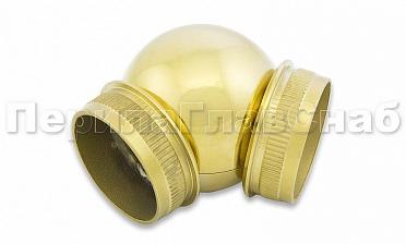 Поворот 'шар'  под Ø50.8 мм, золото k263-88 купить в Новосибирске