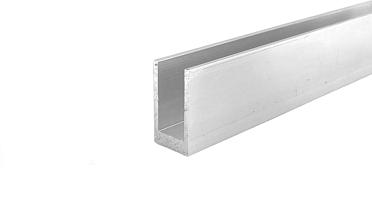 П-образный профиль 30x16,3 L=3000, хим.полировка t762-2 AL  купить в Новосибирске