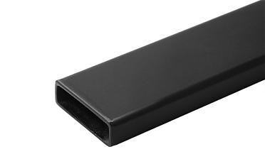 Трек прямоугольный 30х10х1,5, длина 3000мм, черный t440 BL  купить в Новосибирске