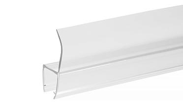 Уплотнитель для стекла в душевую кабину 8 мм, стекло-стекло 2200 мм t204 купить в Новосибирске