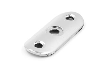 Лодочка (ложемент) под поручень Ø50.8 мм, литой, полированный, нержавеющая AISI 304 k046-50 купить в Новосибирске