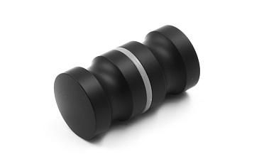 Дверная ручка "кноб", алюминий-черный t692 ALBL  купить в Новосибирске