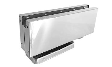 Фитинг нижний со встроенным доводчиком для стеклянной двери до 80 кг, полированный t185-2 PSS   купить в Новосибирске