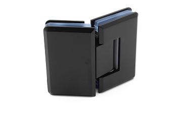 Петля для душевой стекло-стекло 90х55 мм, 135°, цинк, черный t302 BZn купить в Новосибирске