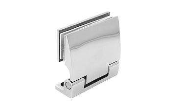 Петля стена-стекло 90°, односторонняя, без реза, нерж., полир. t315 PSS купить в Новосибирске