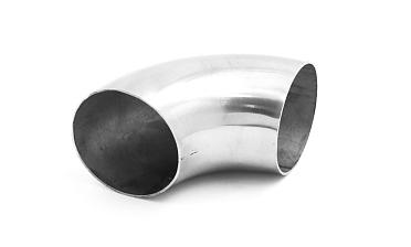 Отвод поручня под сварку для Ø50.8х1.0 мм,  полированный 400 Grit, AISI 201 k021-7 купить в Новосибирске