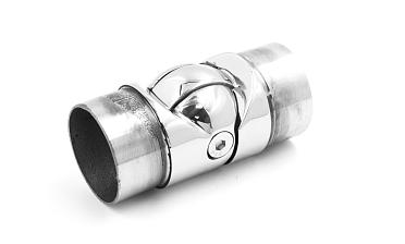 Поворот шарнирный под Ø50.8 мм, полированная, (AISI 304) k011 купить в Новосибирске