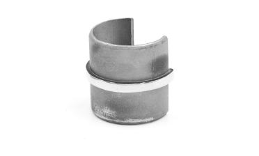 Соединитель с пазом Ø42.4 мм, полированный, (AISI 316) k229 купить в Новосибирске