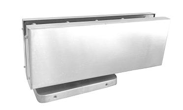 Фитинг нижний со встроенным доводчиком для стеклянной двери до 80 кг, шлифованный t185-2 SSS   купить в Новосибирске