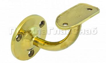 Пристенок литой под Ø38.1 мм, полированный, золото k234-88 купить в Новосибирске