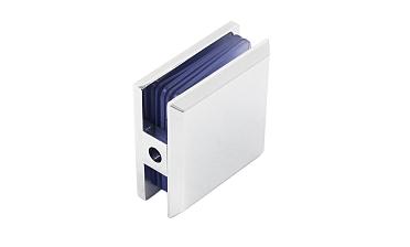 Коннектор для душевой кабины стена-стекло 45х45 мм латунь-хром, полированный t730 PC купить в Новосибирске