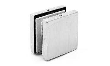 Коннектор стена-стекло 53х53, шлифованный t193 SSS купить в Новосибирске