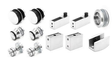 Комплект раздвижной системы для душевой, AISI 304, шлифованный t401 SSS купить в Новосибирске