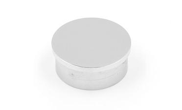 Заглушка плоская на трубу Ø38.1 мм полированная литая (AISI 201) k093 купить в Новосибирске