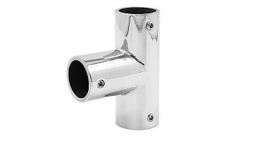 Соединитель-тройник для трубы 19 мм латунь-хром, полированный t902 PC купить в Новосибирске