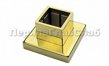 Цанга под 40х40 мм, под золото (AISI 304) Фk333-88 купить в Новосибирске