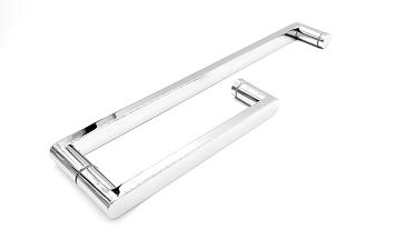 Ручка 225х425 круглая+квадратная труба AISI 304 t628 PSS купить в Новосибирске