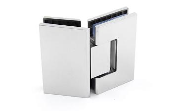 Петля для душевой кабины стекло-стекло 135° 90х55 мм AISI 304 полированная t302-2 PSS купить в Новосибирске