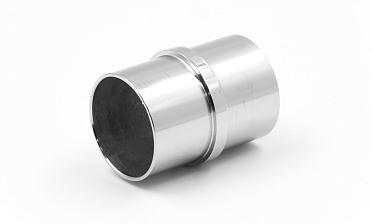 Соединитель трубы Ø38.1 с насечками, полированный, (AISI 316) k086-3 купить в Новосибирске