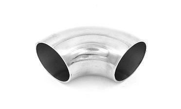 Отвод поручня Ø42.4х90х1.45 мм, 90°, полированный 400 Grit (AISI 201) k346-5 купить в Новосибирске